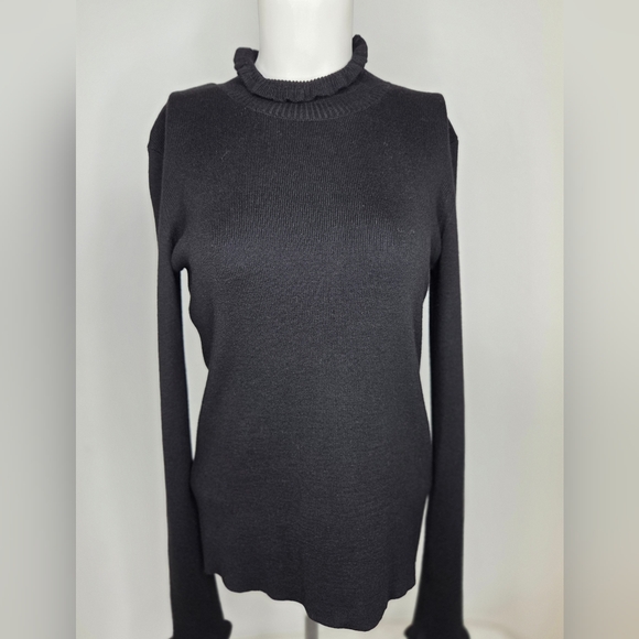 Who What Wear Sweaters - Who What Wear Size S Black Knit Sweater